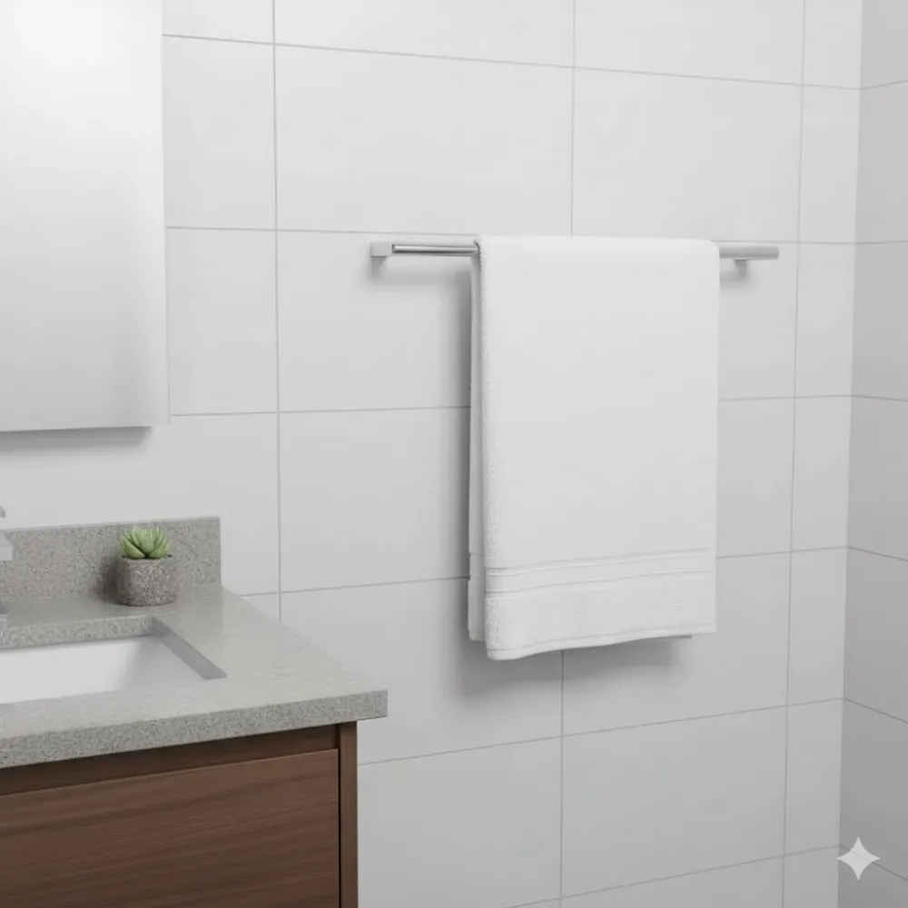 Toallero De Barra 60cm Cromo Tecnobath