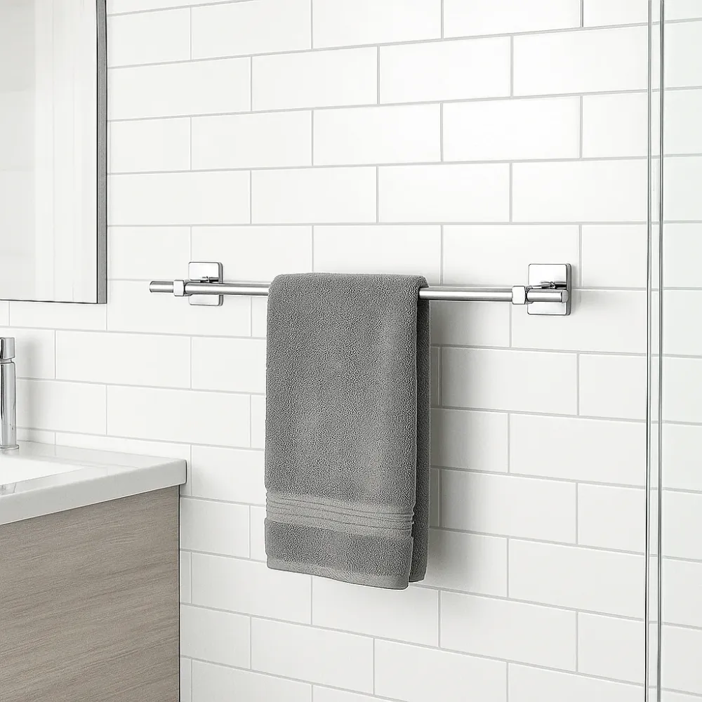 Toallero de Barra "Limitless" Cromo Tecnobath