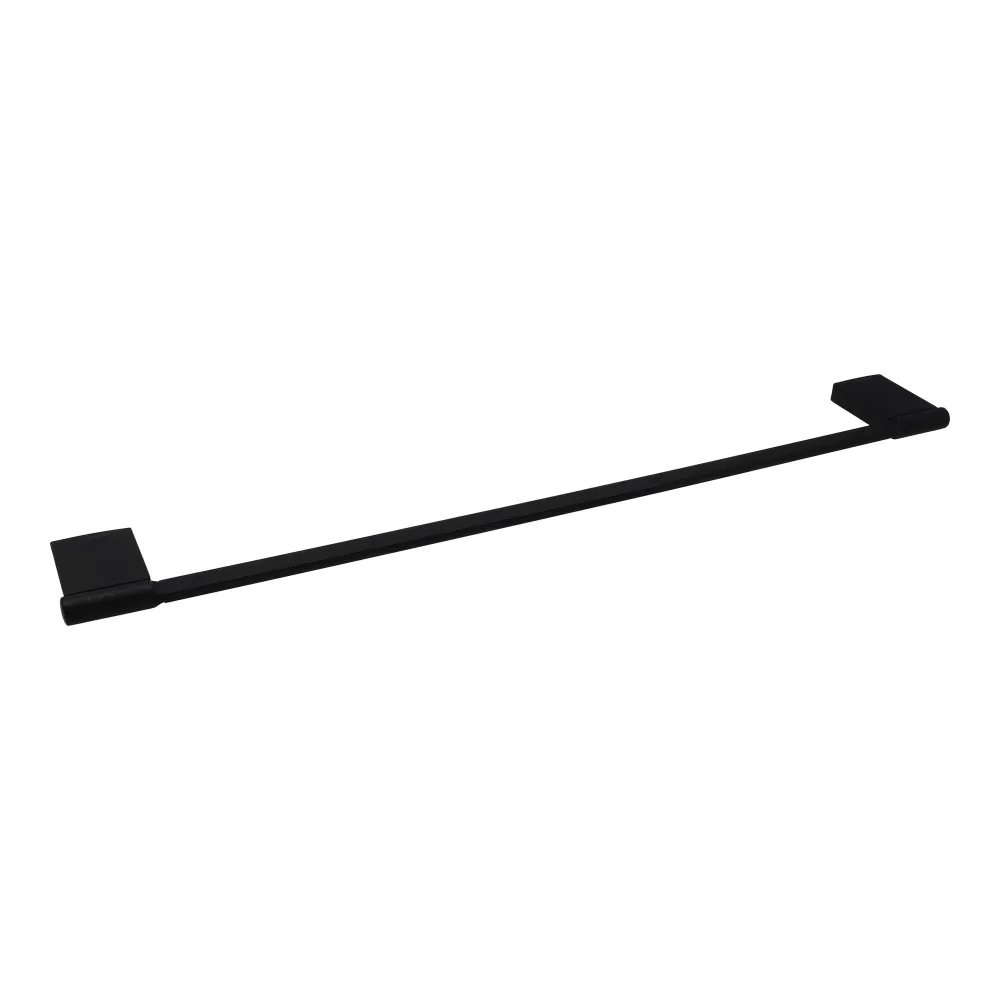 Toallero de Barra "Lucent" Negro Mate Tecnobath