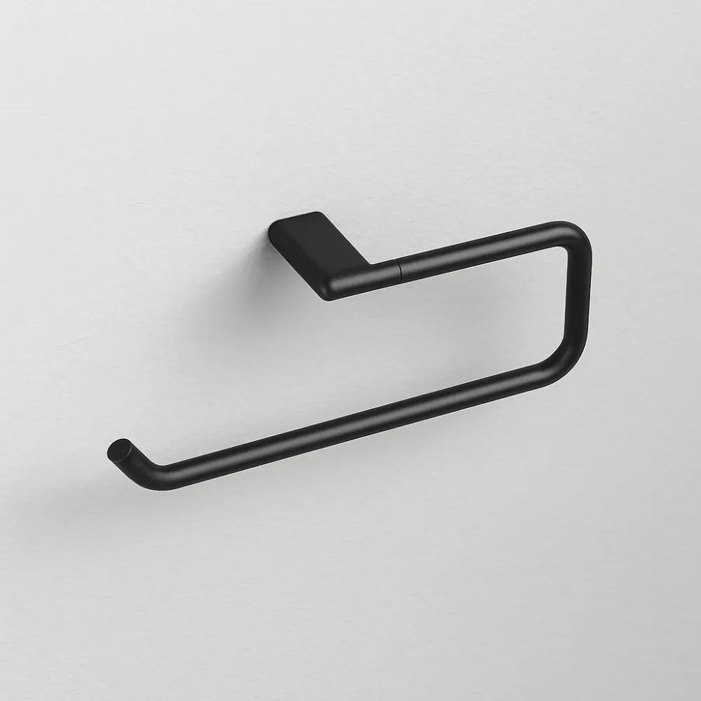 Toallero Corto 40cm Para Lavabo Gris Oxford Tecnobath