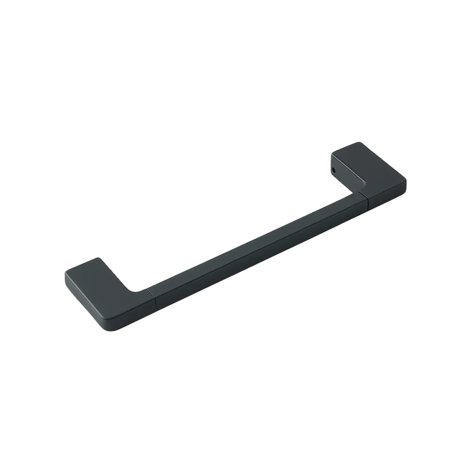 Toallero Corto 40cm Para Lavabo Gris Oxford Tecnobath