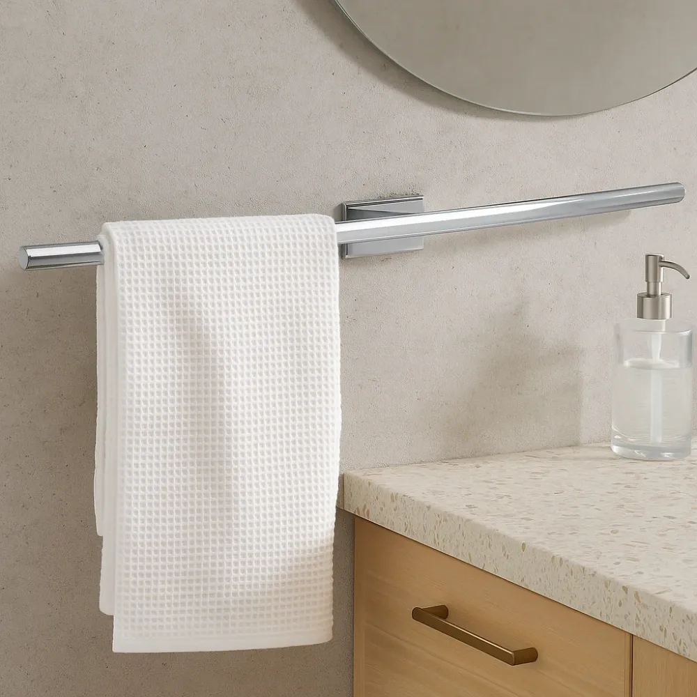 Toallero Doble "Limitless" Cromo Tecnobath