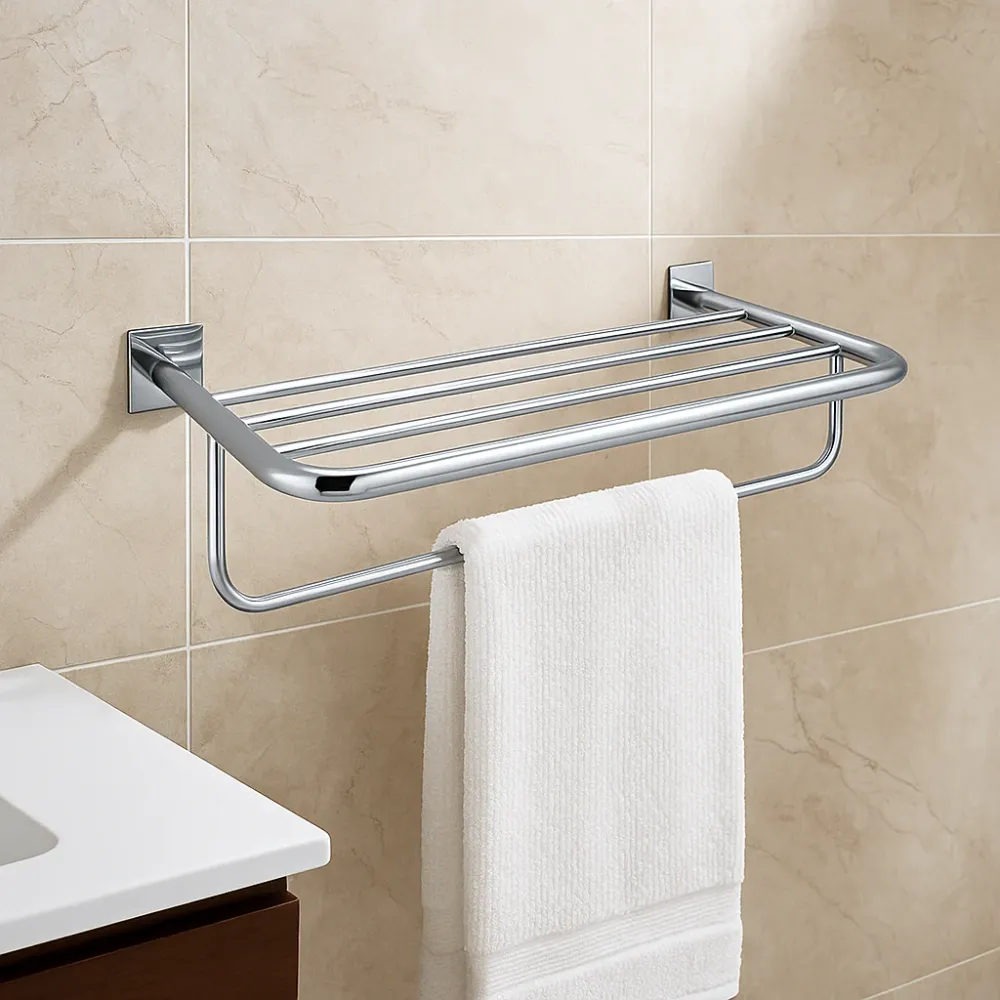 Toallero de Repisa "Limitless" Cromo Tecnobath