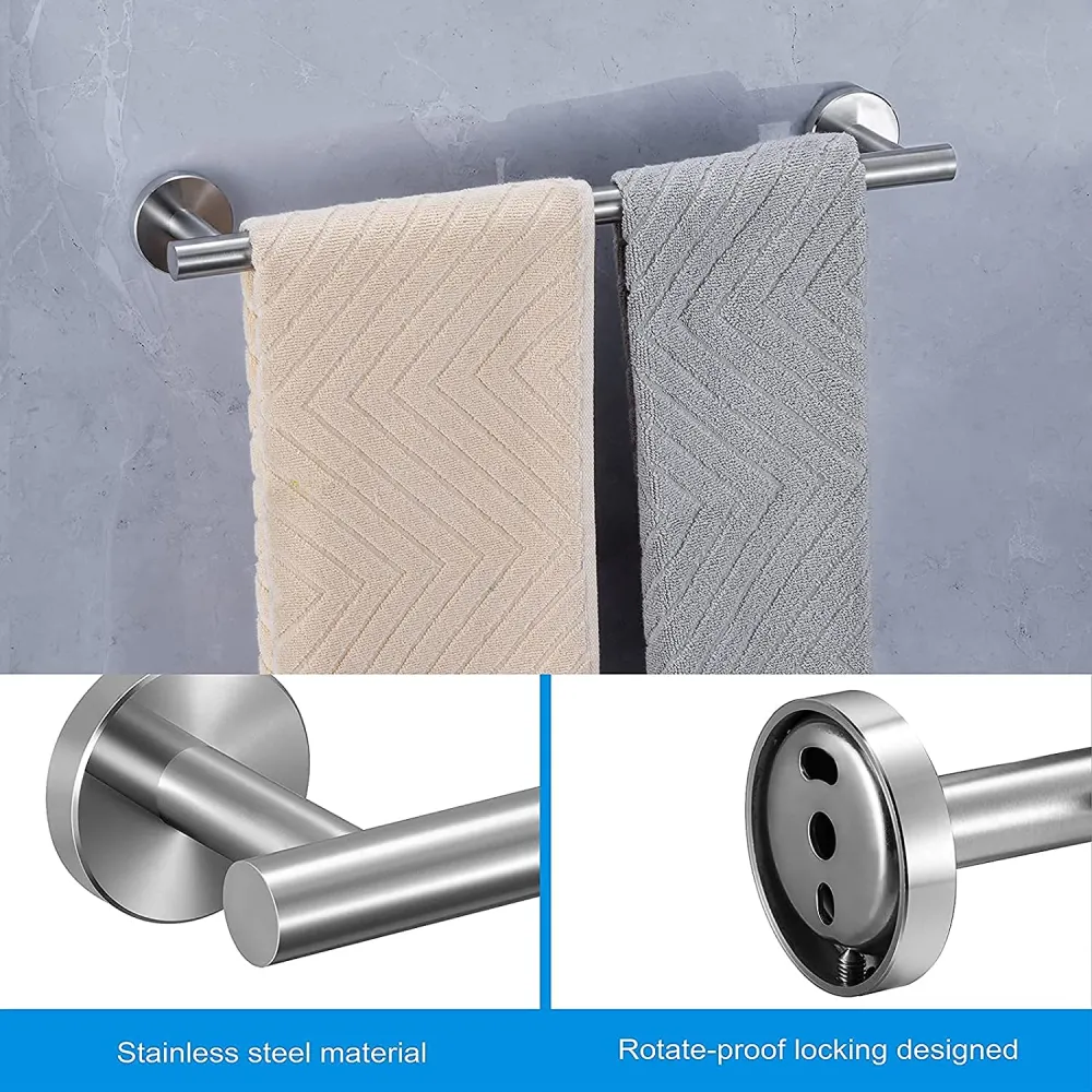 Juego De Accesorios De Baño De 5 Piezas Negro Teletiendauy