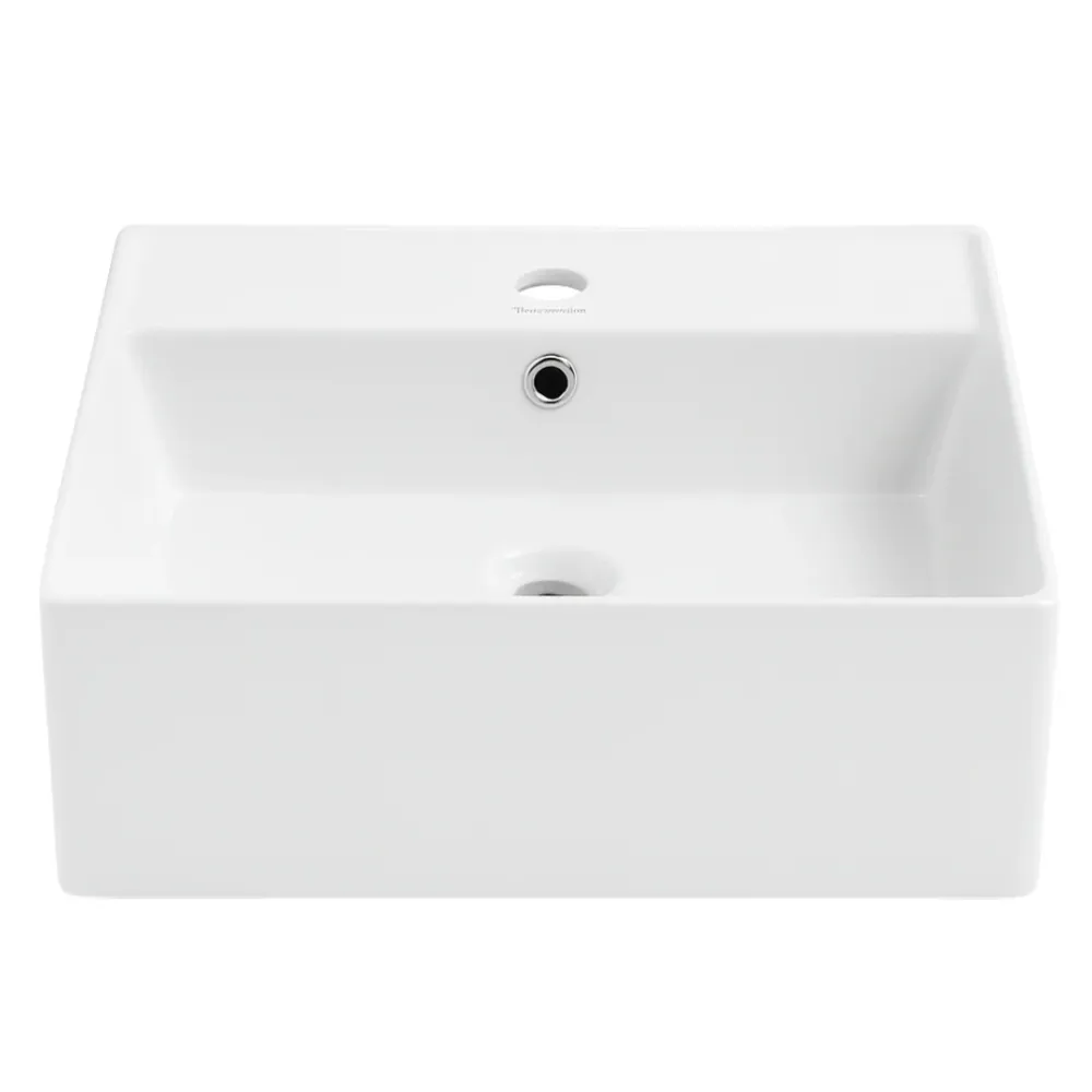 LAVABO TENDENZZA PL002 TIBER CUADRADO BLANCO
