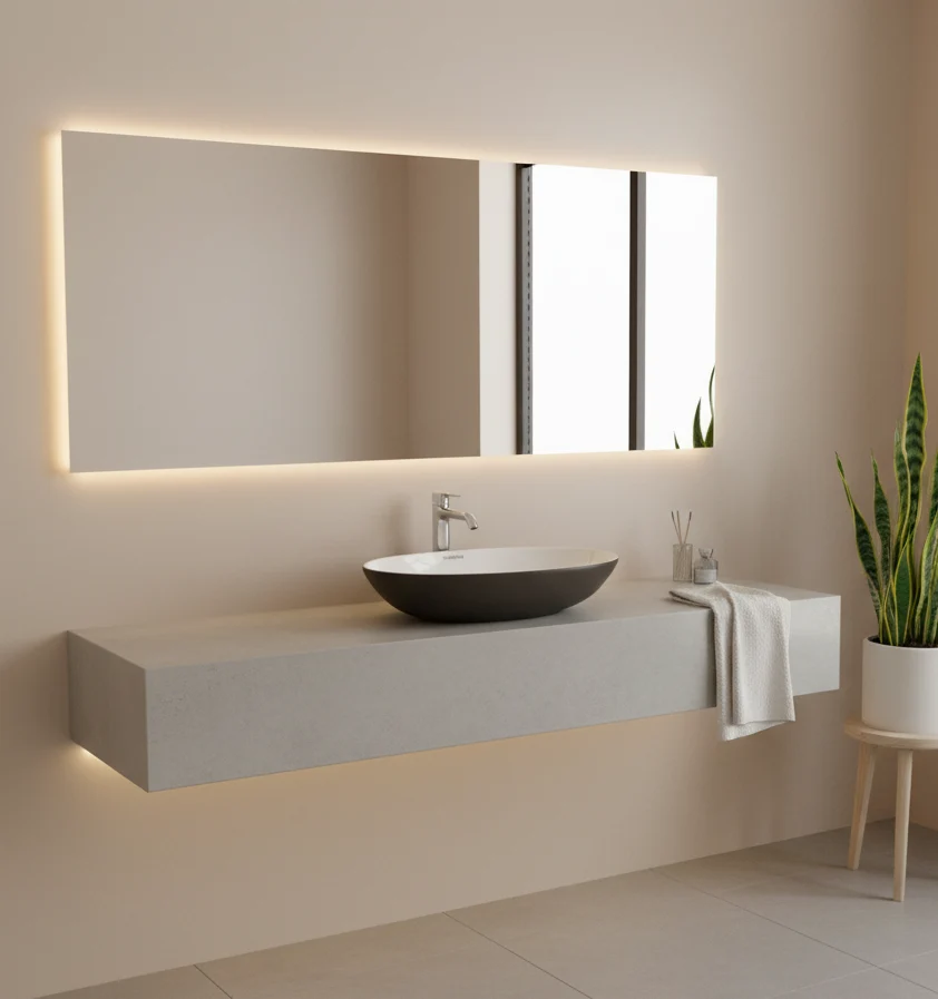 LAVABO TENDENZZA PL015 BERLINO REDONDO NEGRO