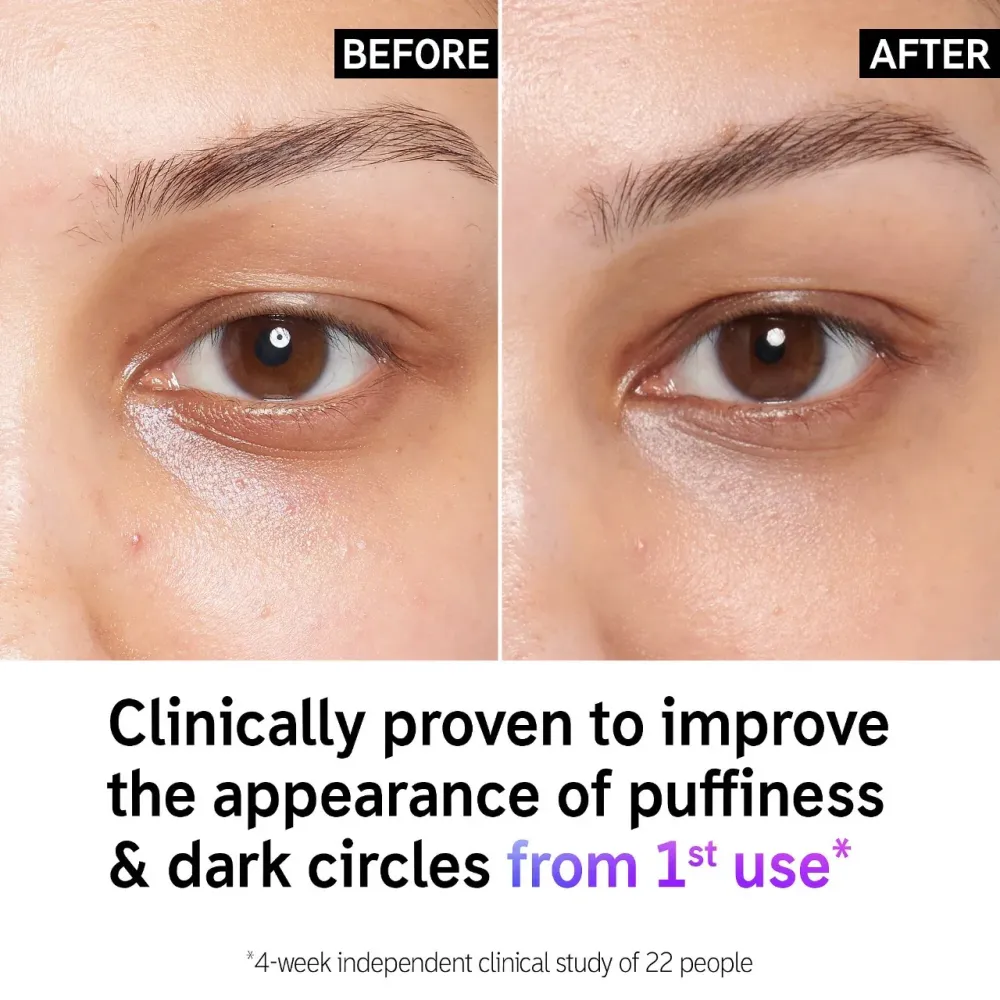 Caffeine De-puffing + Dark Circle Eye Cream - Inkey List