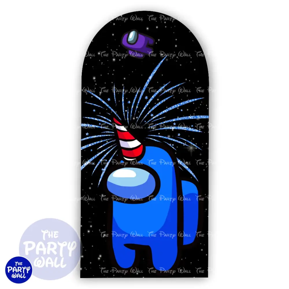 Among Us - Funda para mampara de punta redonda o rectangular The Party Wall