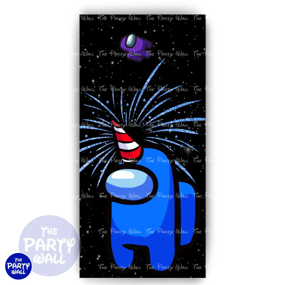 Among Us - Funda para mampara de punta redonda o rectangular The Party Wall
