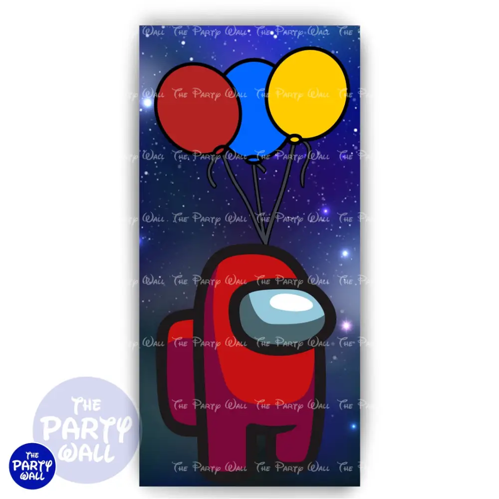 Among Us - Funda para mampara de punta redonda o rectangular The Party Wall