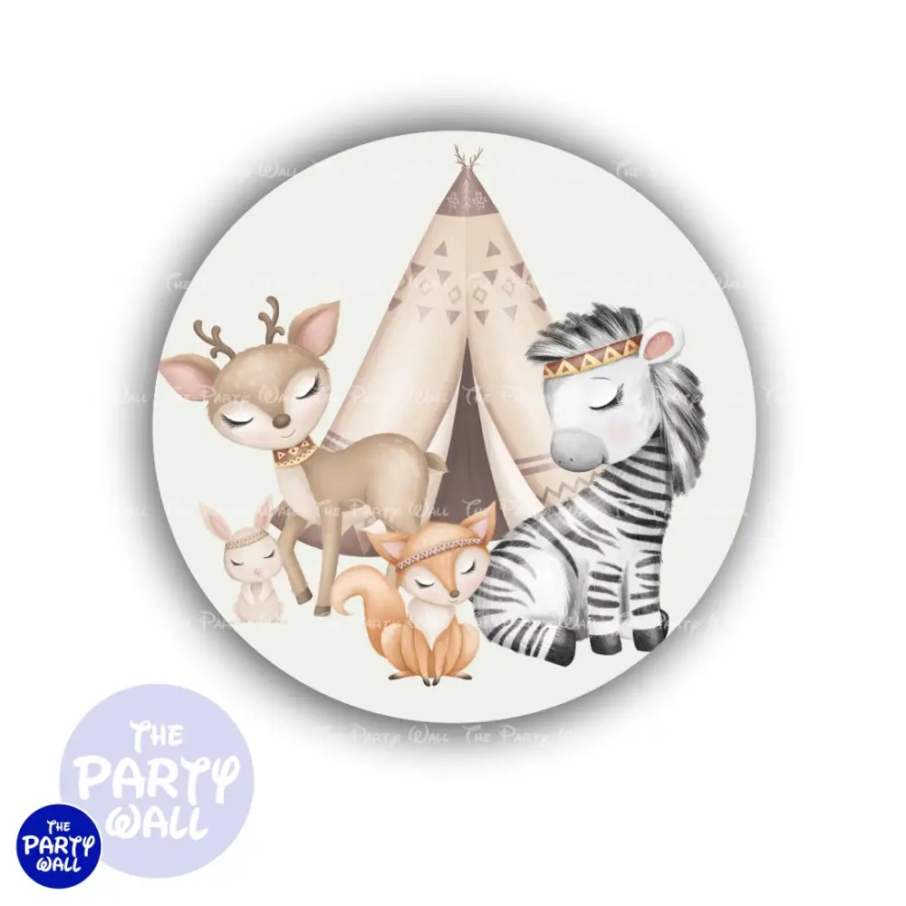 Animalitos Boho - Funda para mamá circular The Party Wall