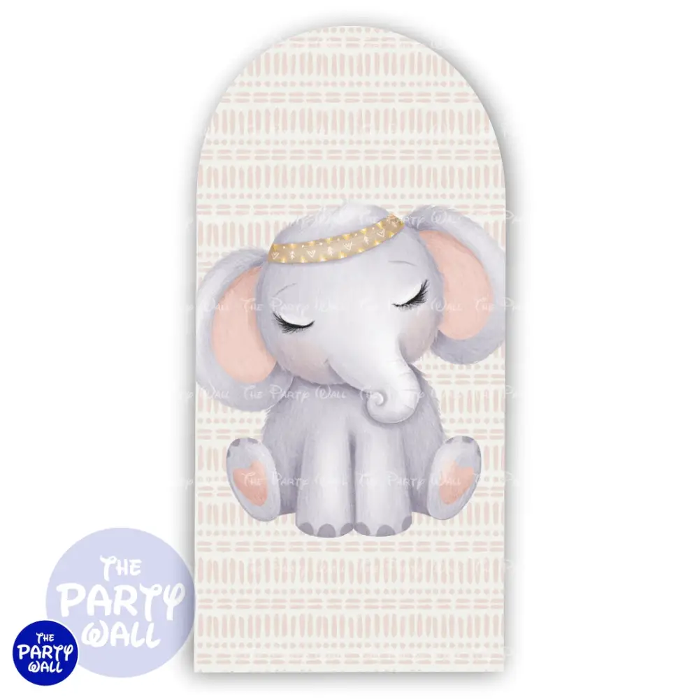 Animalitos Boho - Funda para mampara de punta redonda o rectangular The Party Wall