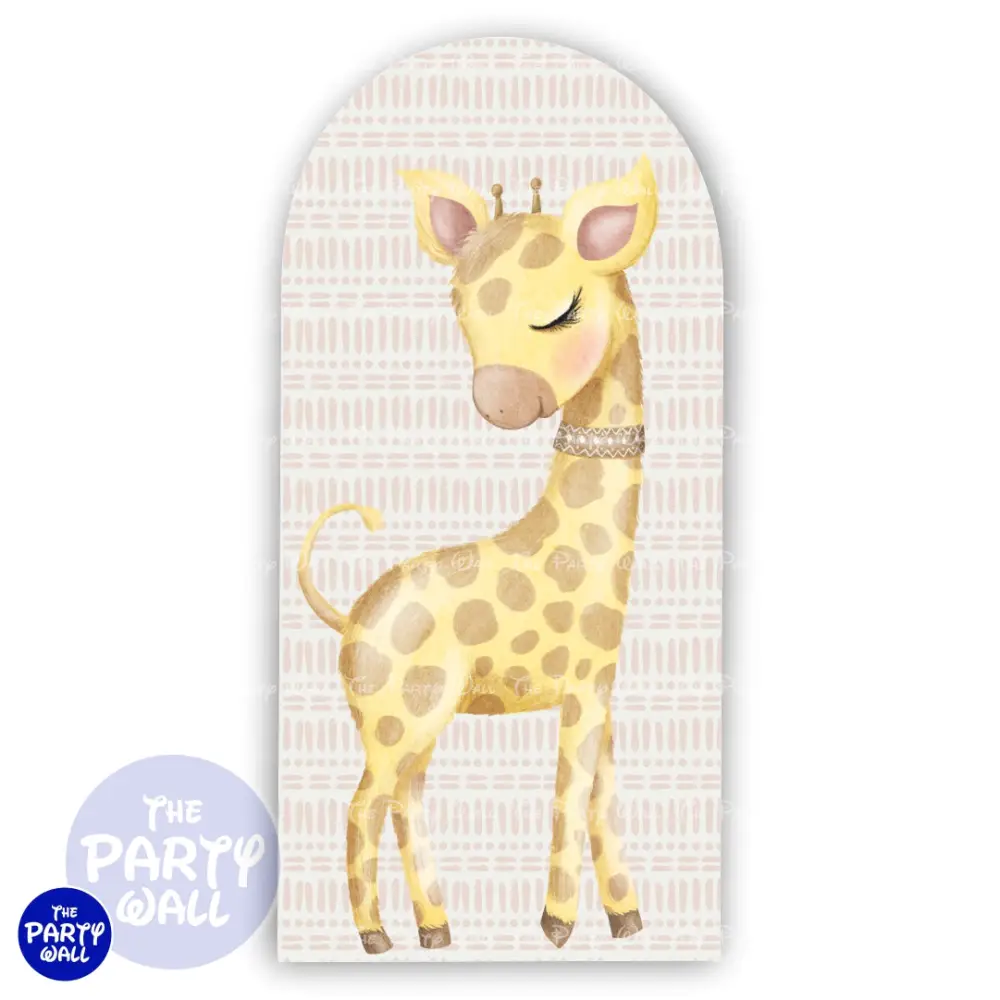 Animalitos Boho - Funda para mampara de punta redonda o rectangular The Party Wall