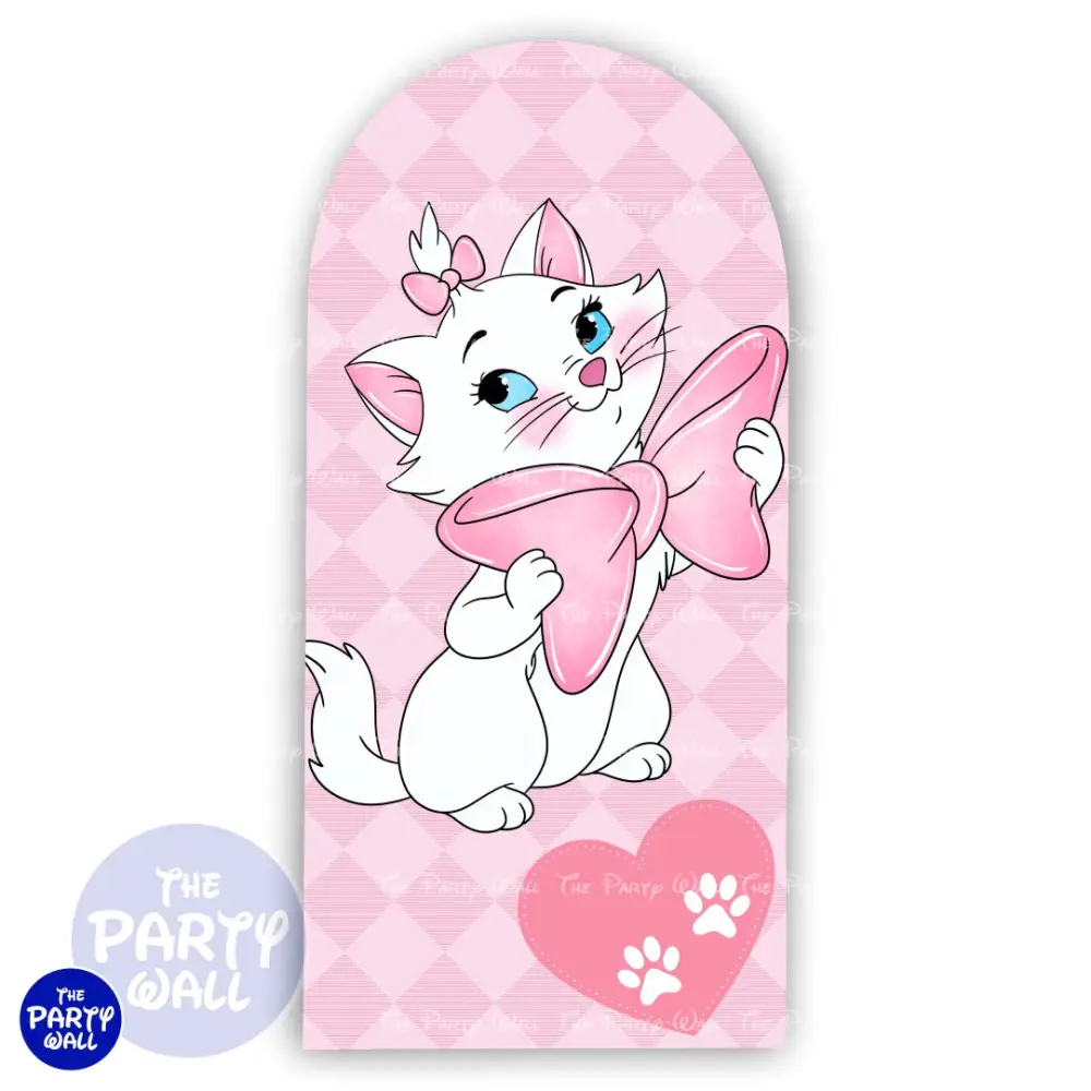 Aristogatos - Funda para mampara de punta redonda o rectangular The Party Wall