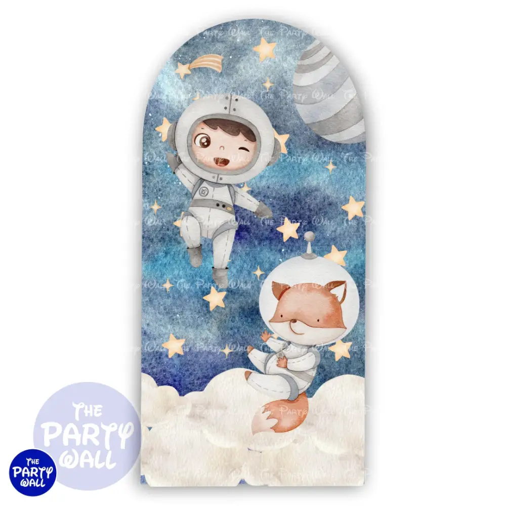 Astronauta - Funda para mampara de punta redonda o rectangular The Party Wall