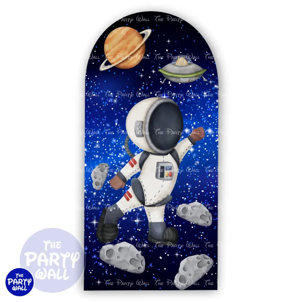 Astronauta - Funda para mampara de punta redonda o rectangular The Party Wall