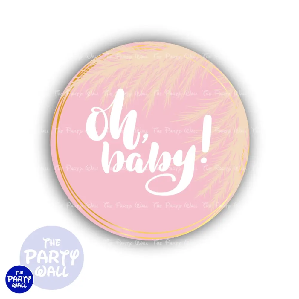 Baby Shower - Funda para mamá circular The Party Wall