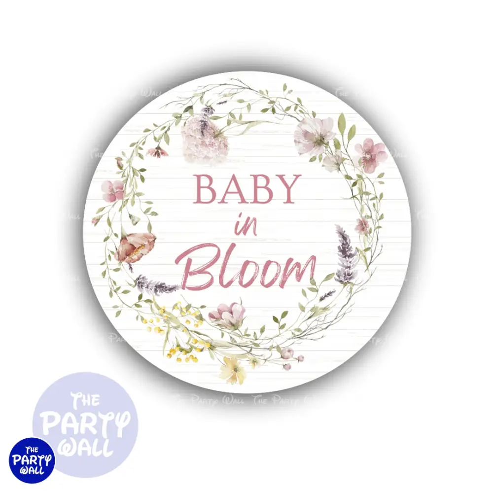 Baby Shower - Funda para mamá circular The Party Wall