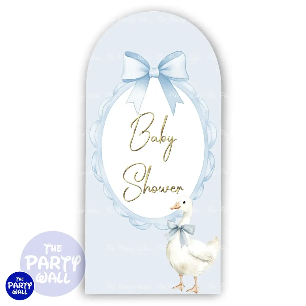 Baby Shower - Funda para mampara de punta redonda o rectangular The Party Wall