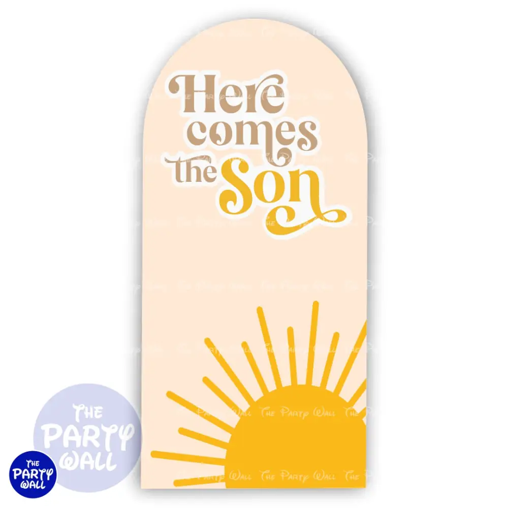 Baby Shower - Funda para mampara de punta redonda o rectangular The Party Wall