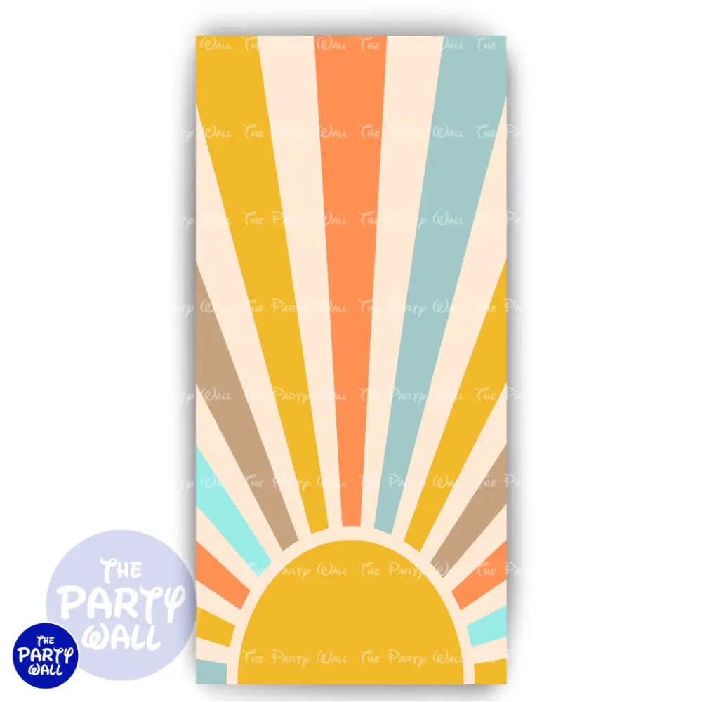 Baby Shower - Funda para mampara de punta redonda o rectangular The Party Wall