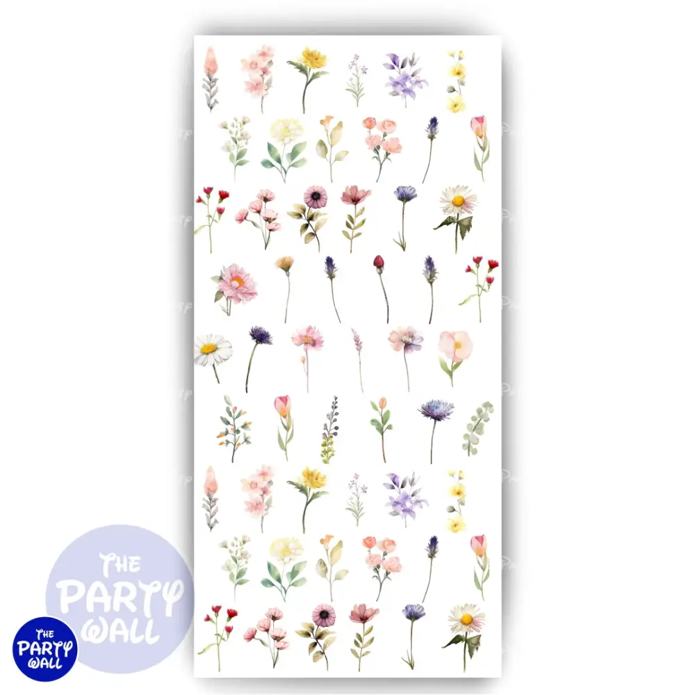 Baby Shower - Funda para mampara de punta redonda o rectangular The Party Wall