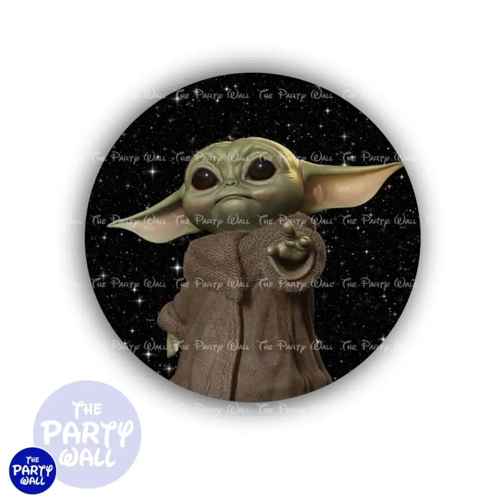 Baby Yoda - Funda para mamá circular The Party Wall