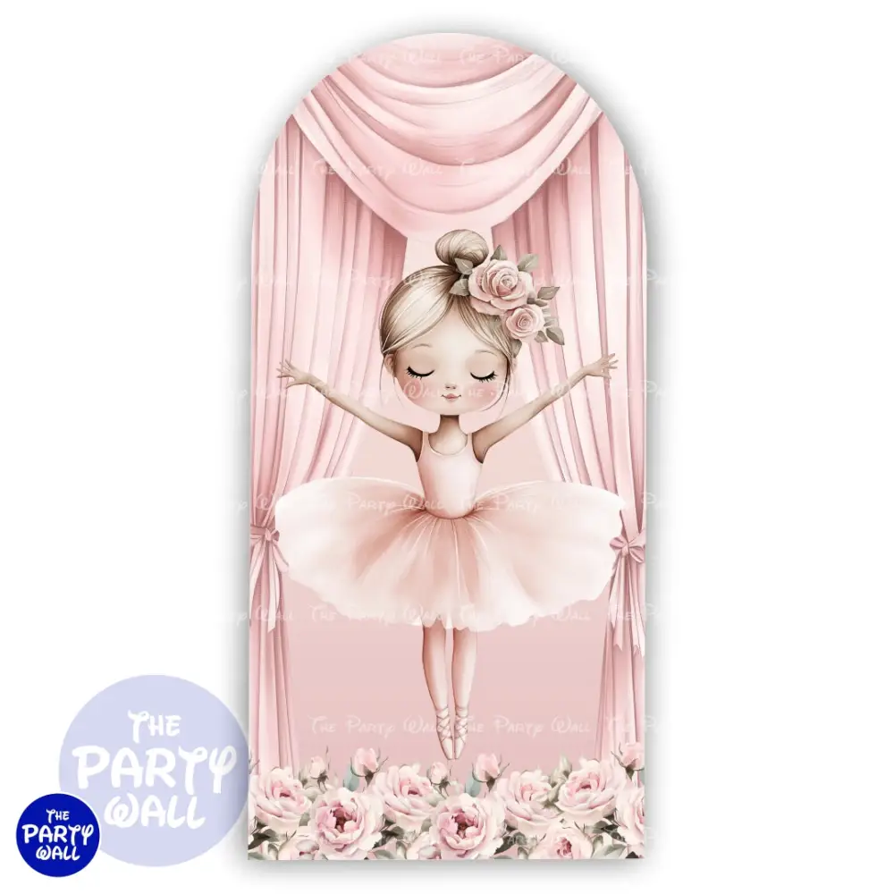 Ballet - Funda para mampara de punta redonda o rectangular The Party Wall