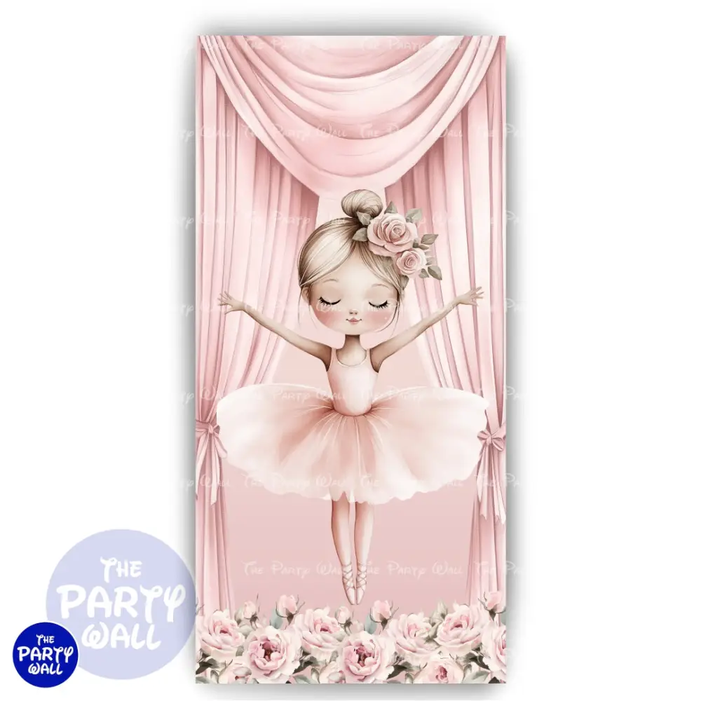 Ballet - Funda para mampara de punta redonda o rectangular The Party Wall
