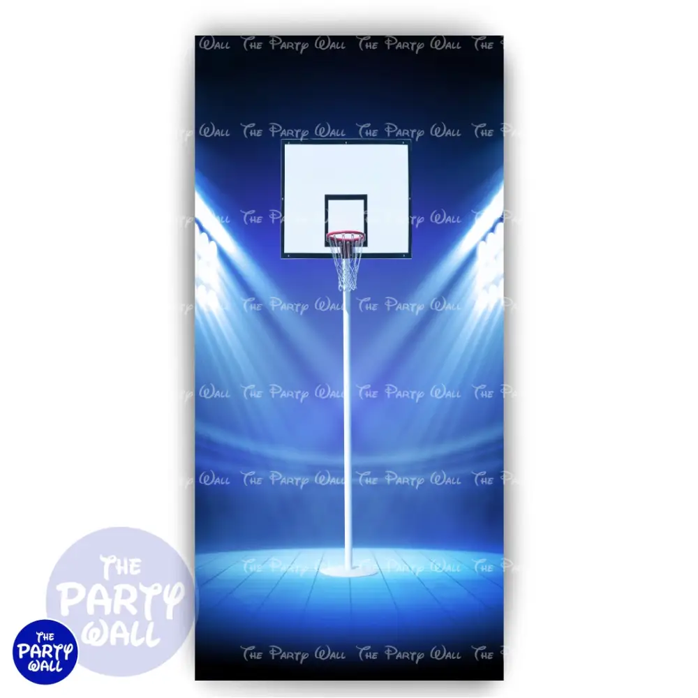 Baloncesto - Funda para mampara de punta redonda o rectangular The Party Wall