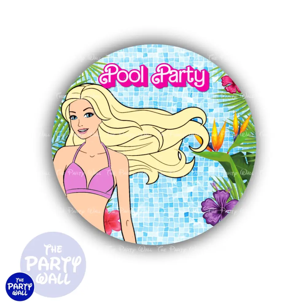 Barbie - Funda para mamá circular The Party Wall