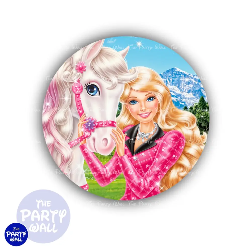 Barbie - Funda para mamá circular The Party Wall