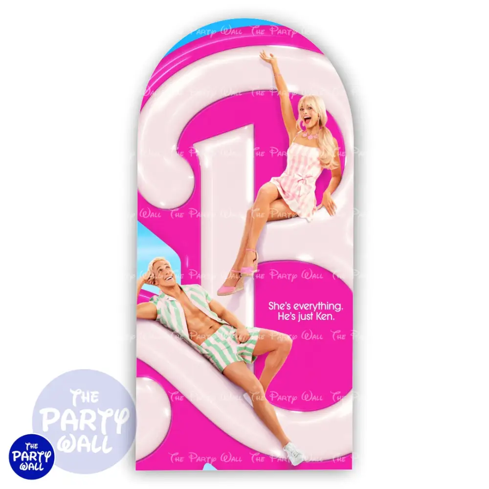 Barbie - Funda para mamá de punta redonda o rectangular The Party Wall