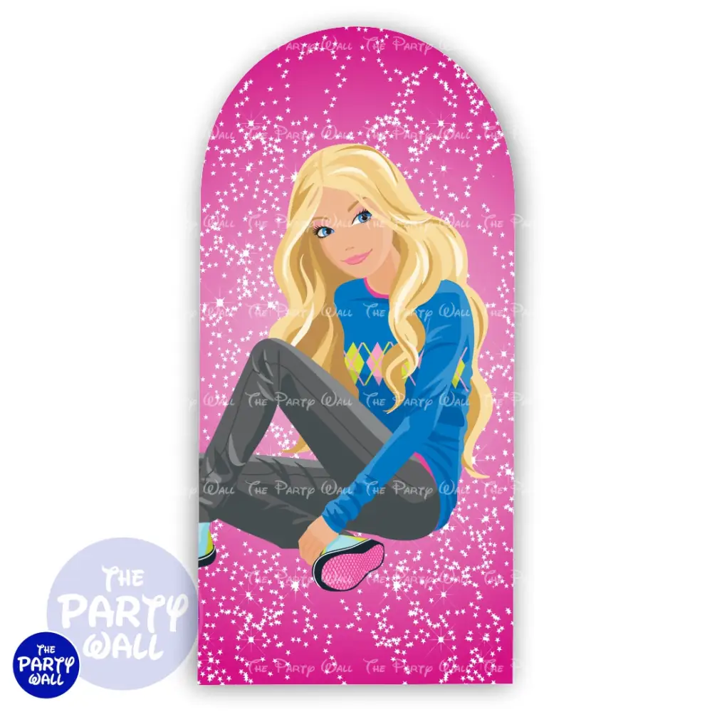 Barbie - Funda para mamá de punta redonda o rectangular The Party Wall