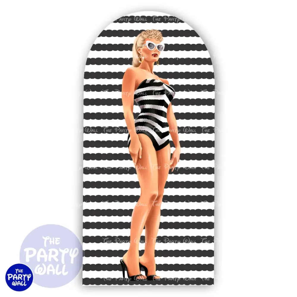Barbie - Funda para mamá de punta redonda o rectangular The Party Wall