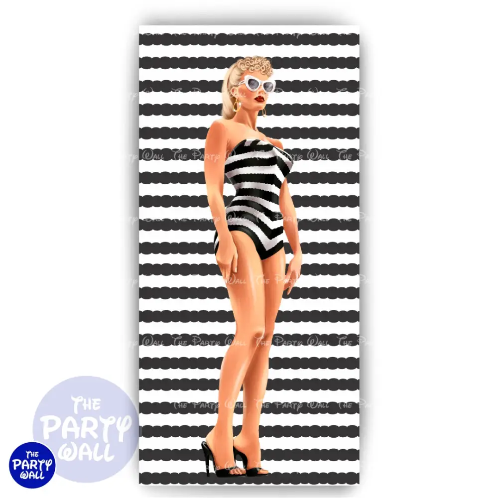 Barbie - Funda para mamá de punta redonda o rectangular The Party Wall