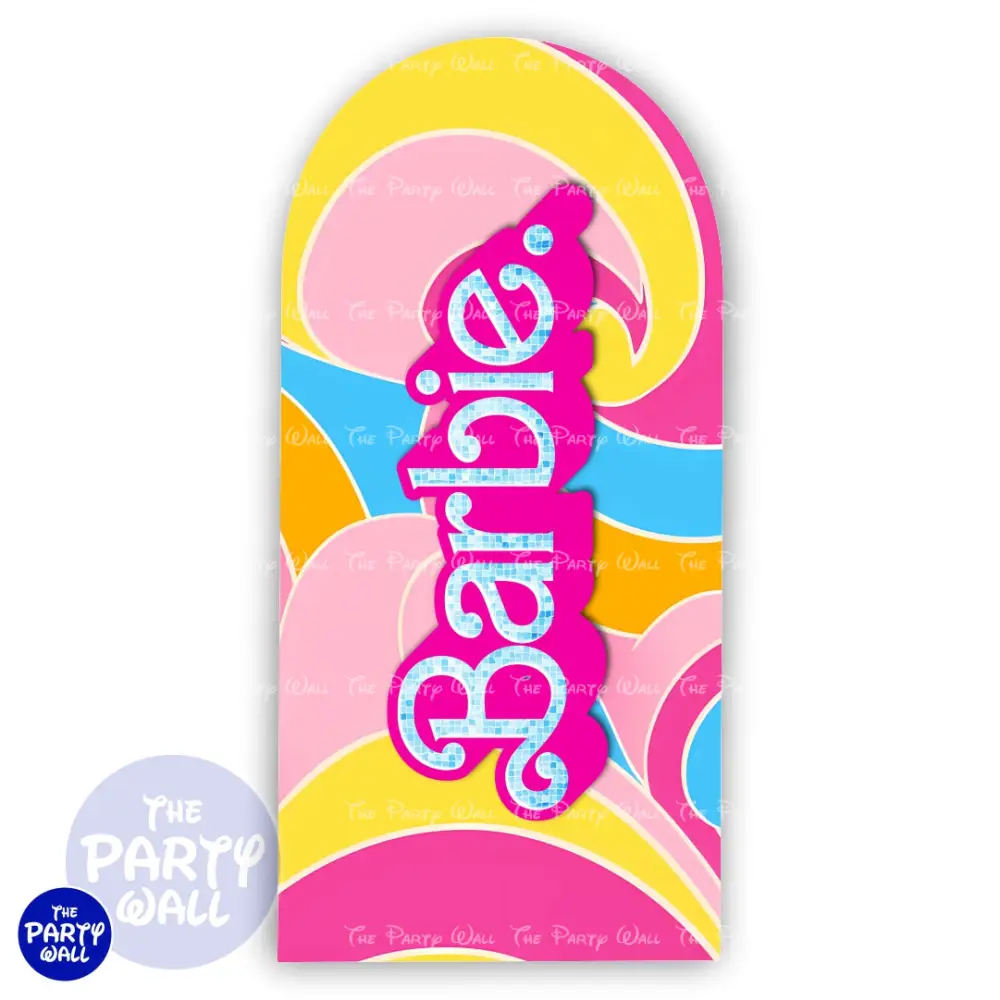 Barbie - Funda para mamá de punta redonda o rectangular The Party Wall