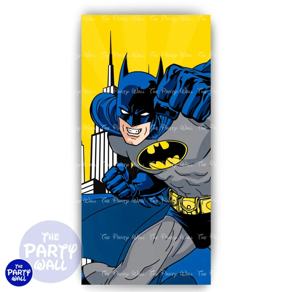 Batman - Funda para mampara de punta redonda o rectangular The Party Wall