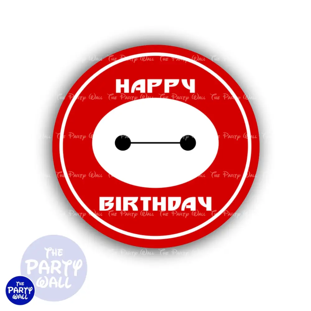 Baymax - Funda para mampara circular The Party Wall