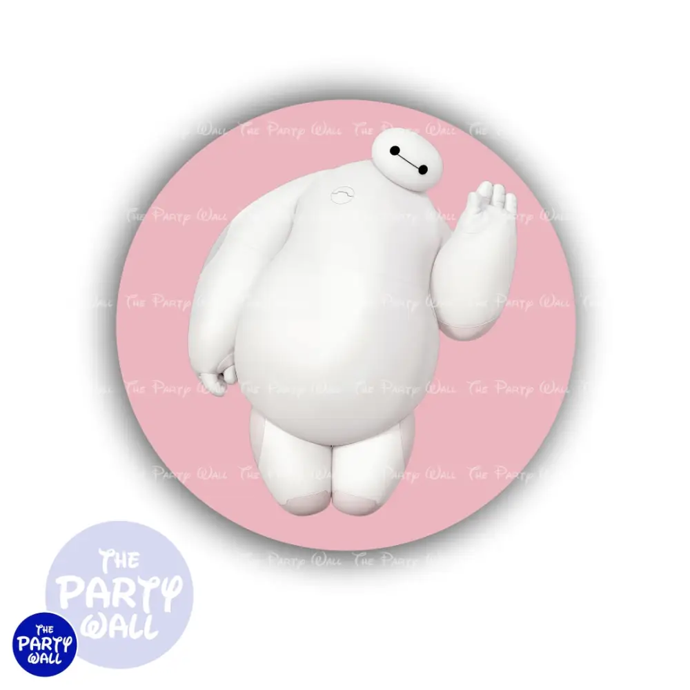 Baymax - Funda para mampara circular The Party Wall