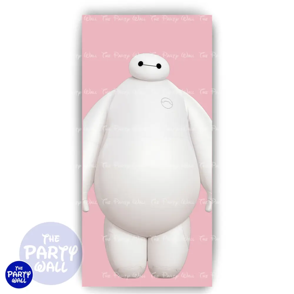 Baymax - Funda para mampara de punta redonda o rectangular The Party Wall