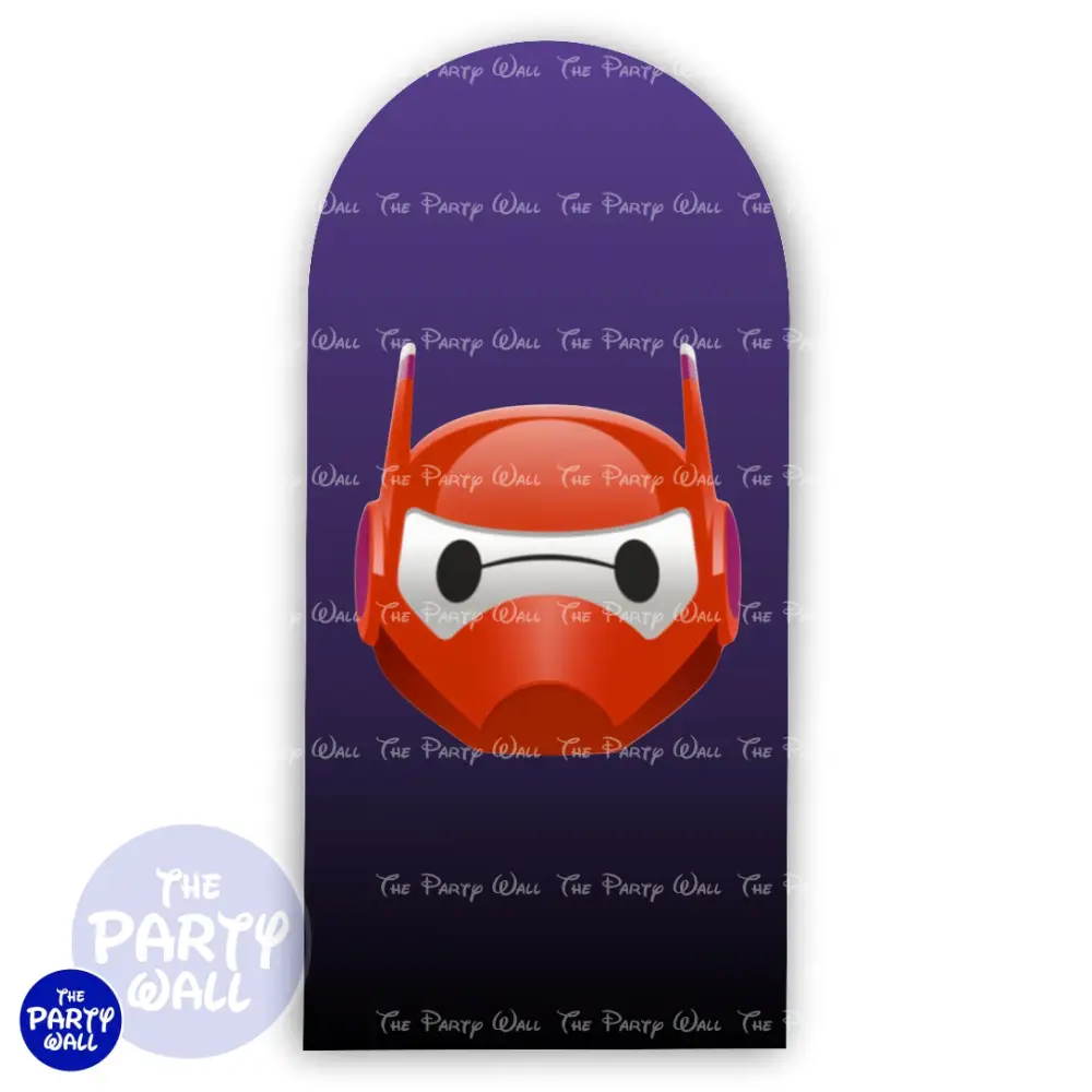 Baymax - Funda para mampara de punta redonda o rectangular The Party Wall