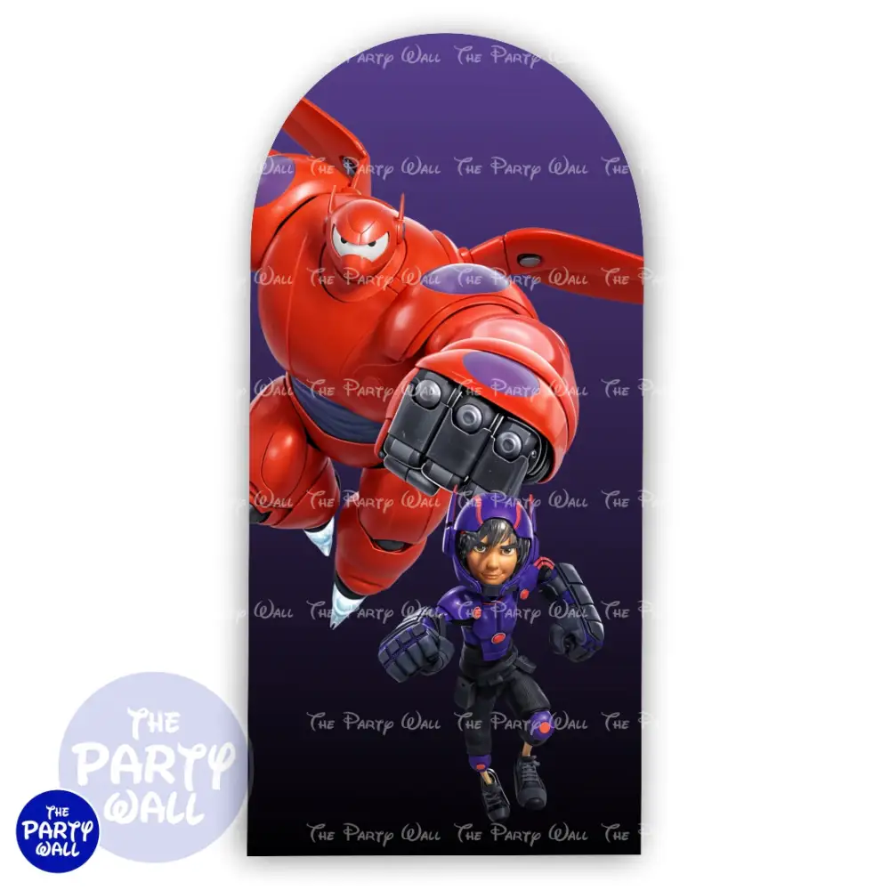 Baymax - Funda para mampara de punta redonda o rectangular The Party Wall
