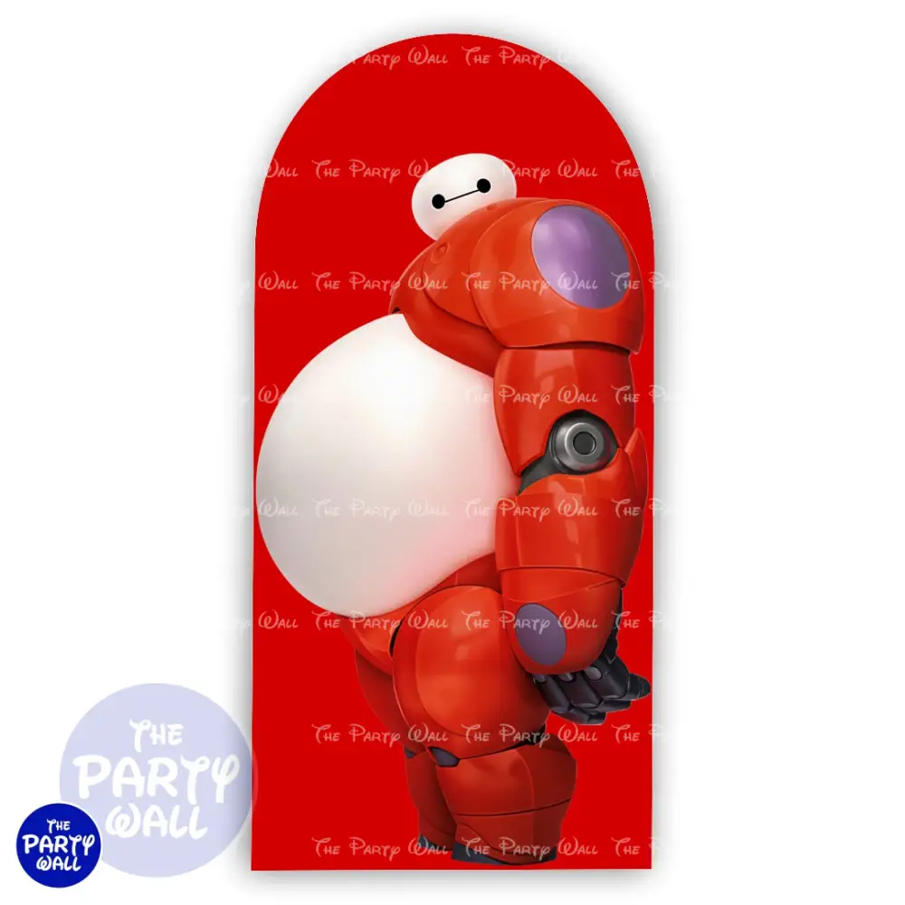 Baymax - Funda para mampara de punta redonda o rectangular The Party Wall