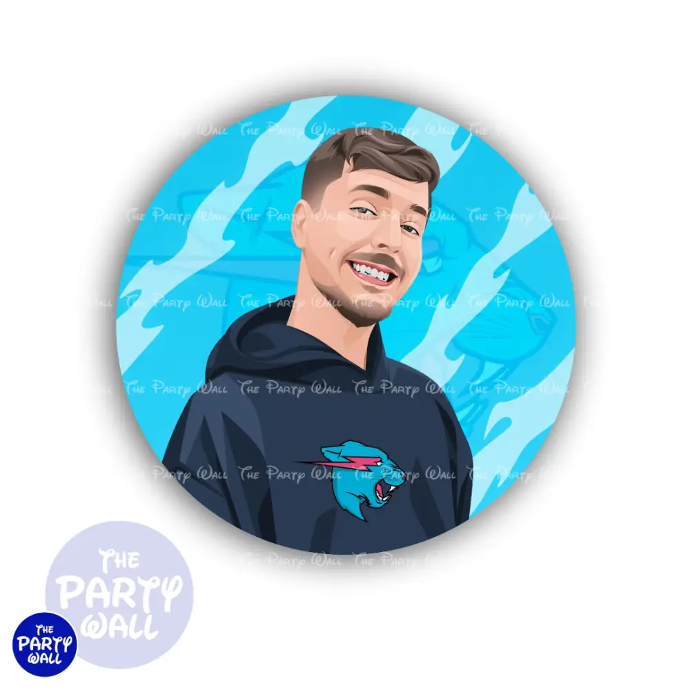 Mr Beast - Funda para mamá circular The Party Wall