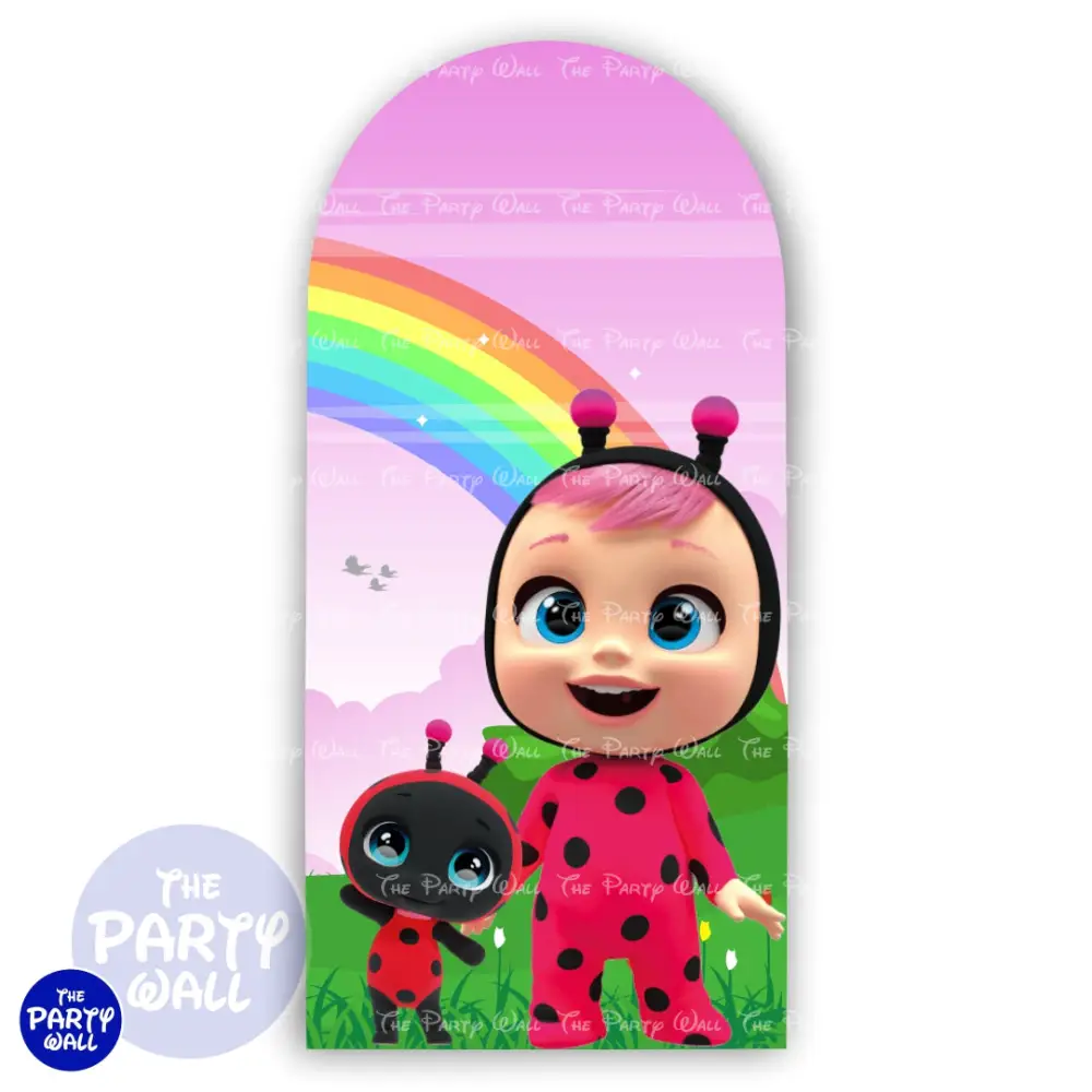 Bebes Llorones - Funda para mampara de punta redonda o rectangular The Party Wall