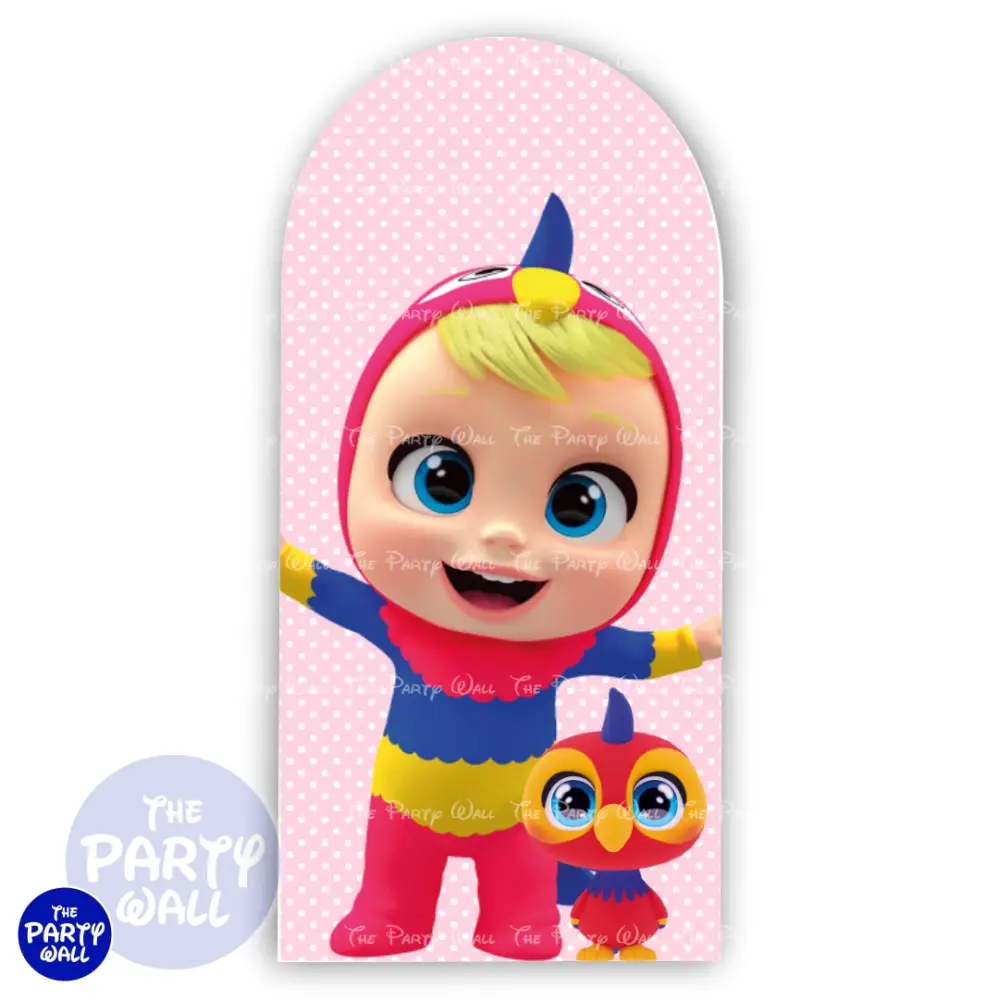 Bebes Llorones - Funda para mampara de punta redonda o rectangular The Party Wall
