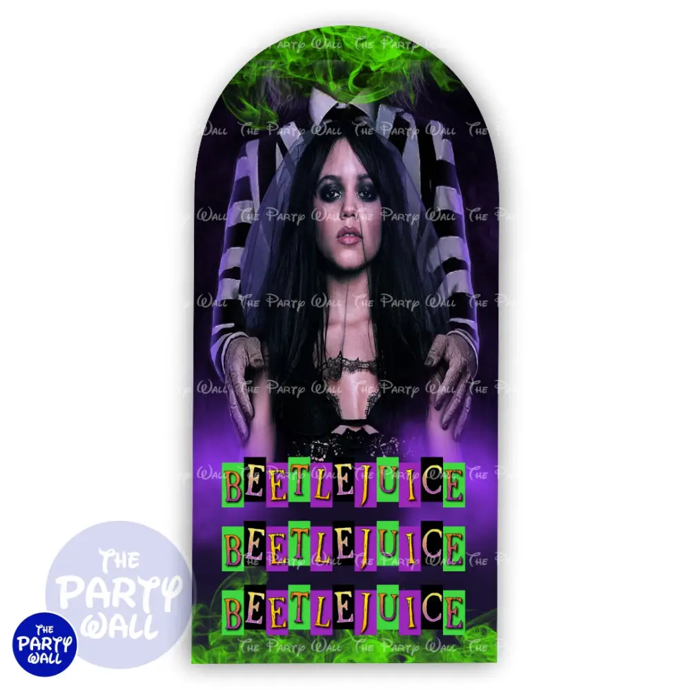 Beetlejuice - Funda para mampara de punta redonda o rectangular The Party Wall