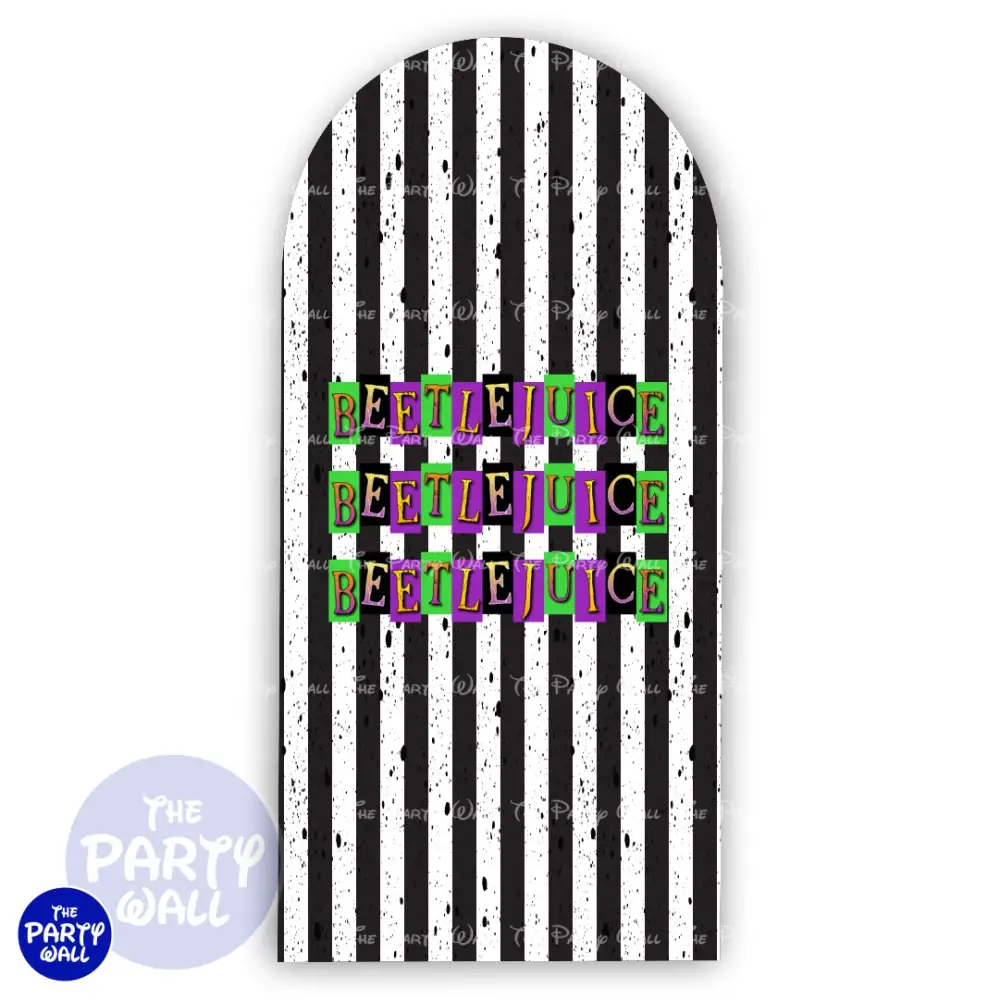 Beetlejuice - Funda para mampara de punta redonda o rectangular The Party Wall