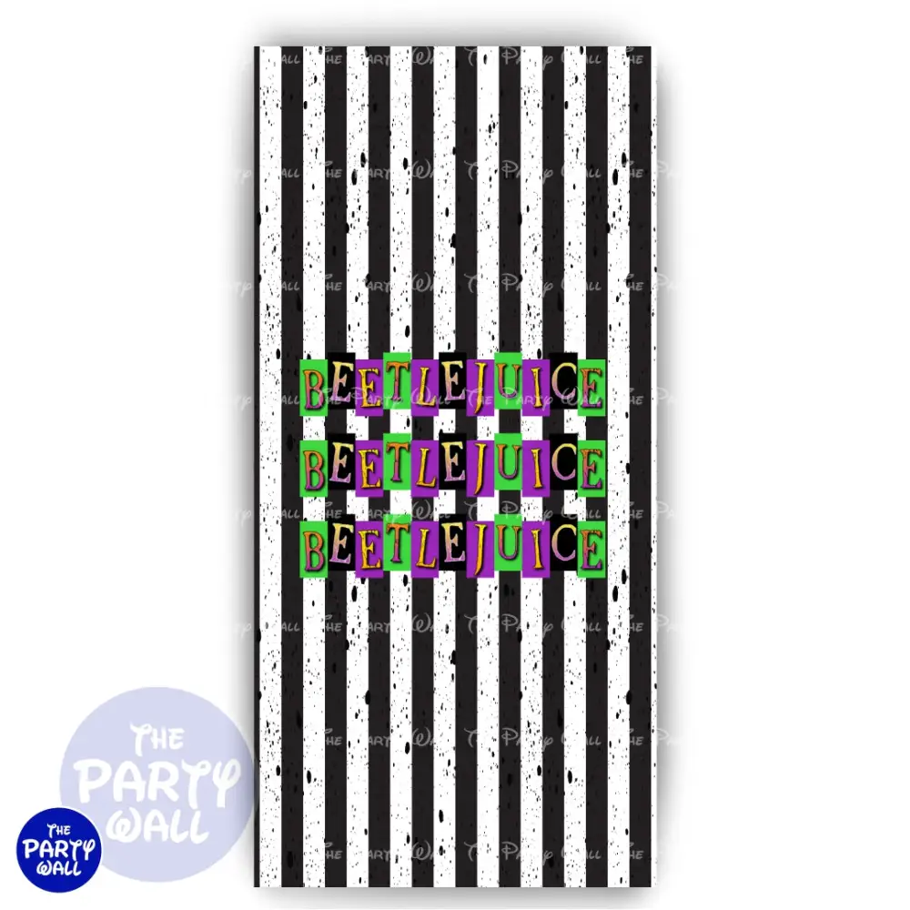 Beetlejuice - Funda para mampara de punta redonda o rectangular The Party Wall